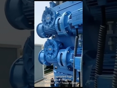 Специальное программное обеспечение VEIKONG AC DRIVE VFD500 с логическим тормозом в строительном лифте, башенном кране